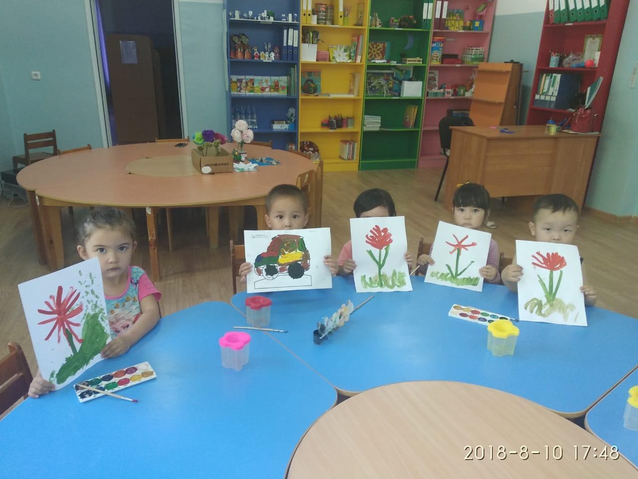 жазғы сауықтыру іс-шаралар "Сурет салу апталығы"