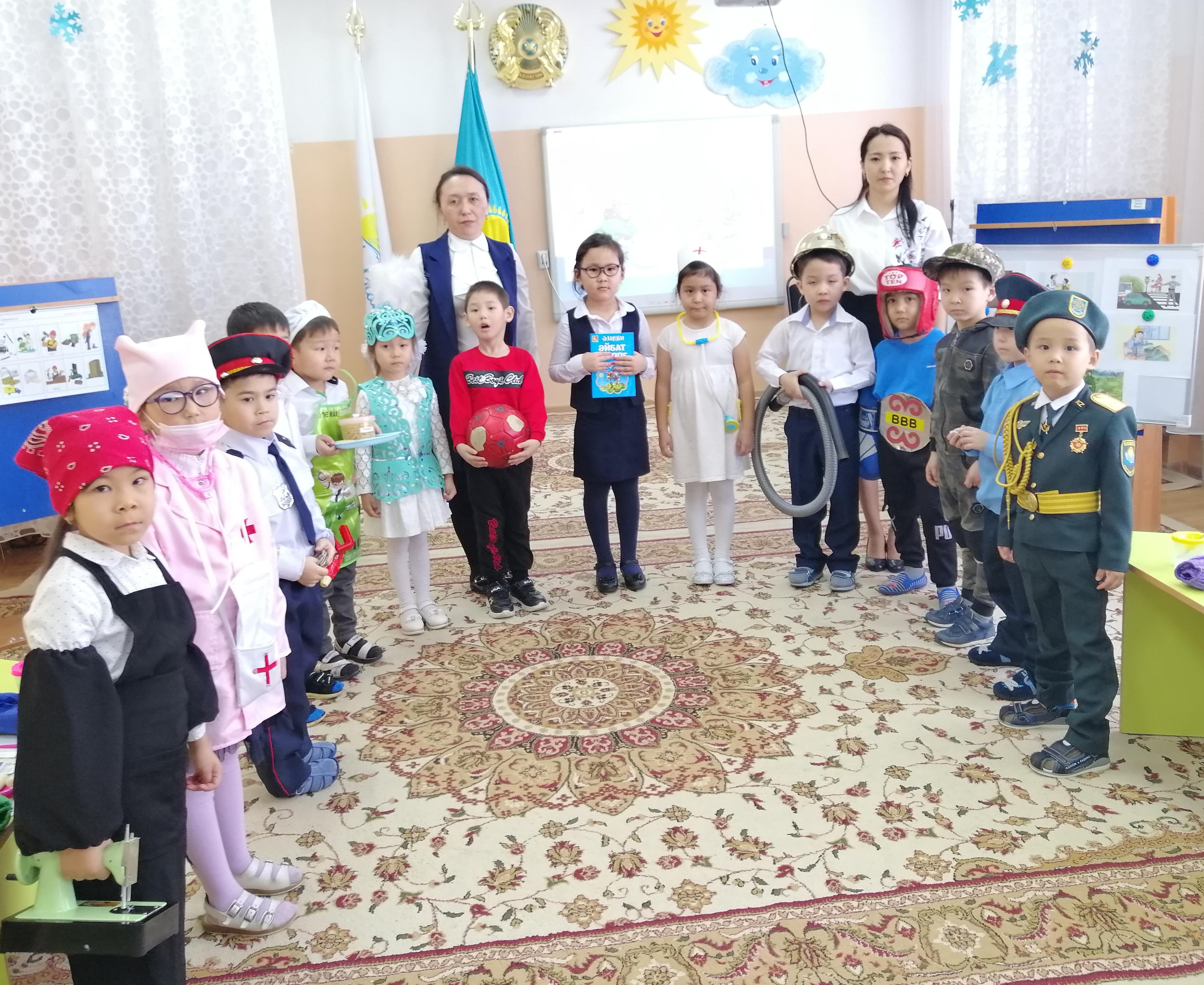 Педкеңеске ұйымдастырылған  ашық оқу қызметіТақырыбы:  «Мамандығым – мақтанышым»